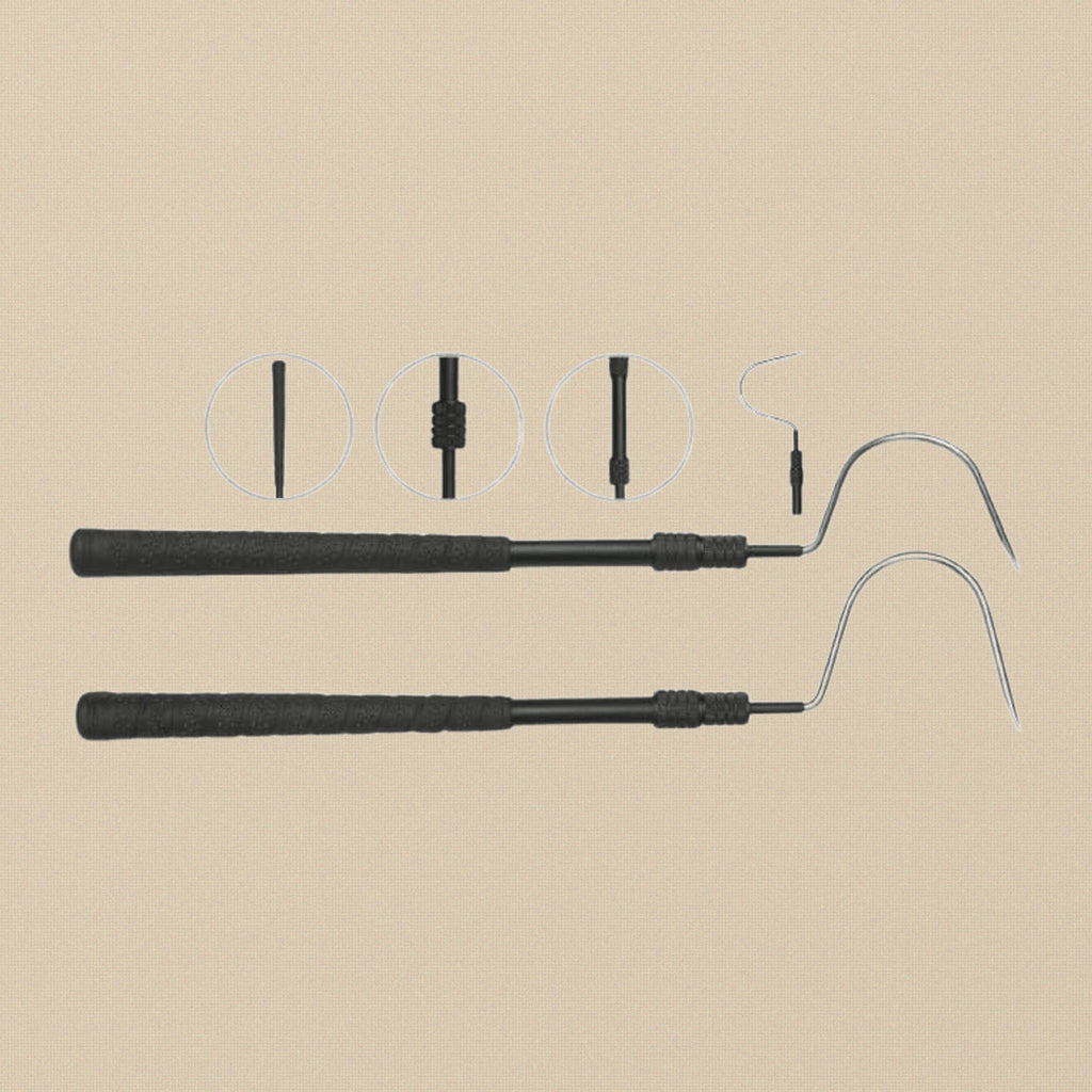Professional Snake Handling Tongs, 36 Inch Heavy Duty Adjustable Hook Harp Pin, Black Reptile Catcher Tool | Surgical Instruments | Toolsmith Ltd UK
