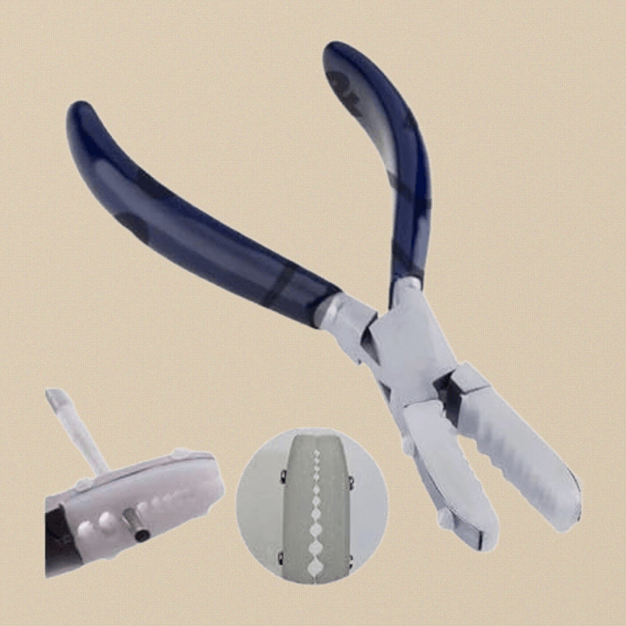 Nylon Jaws Tube Holding Pliers, Jewellery Making Tool, Metal Art Crafts Bending Tool | Jewellery Making Tools | Toolsmith Ltd UK