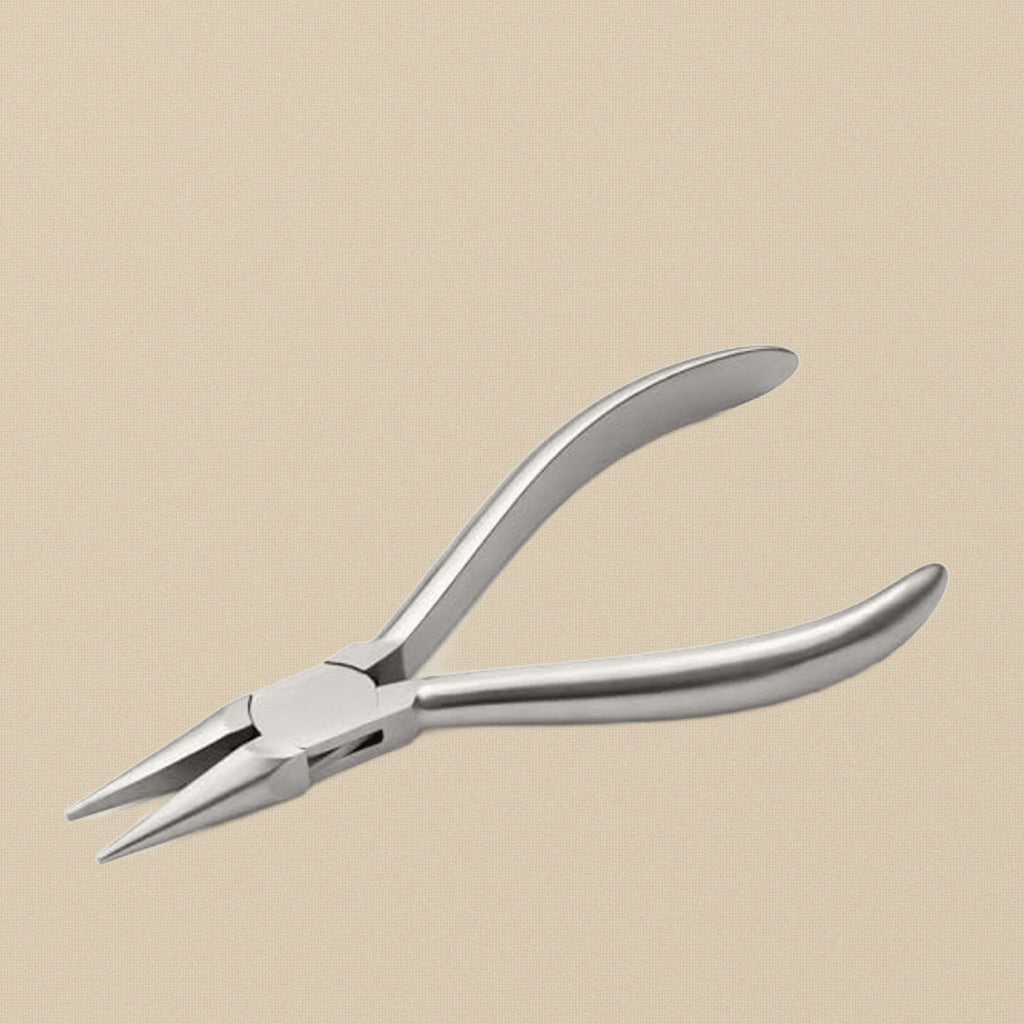 Conical Jaw Chain Snipe Nose Pliers in Polished Stainless Steel, 140mm | Pliers | Toolsmith Ltd UK