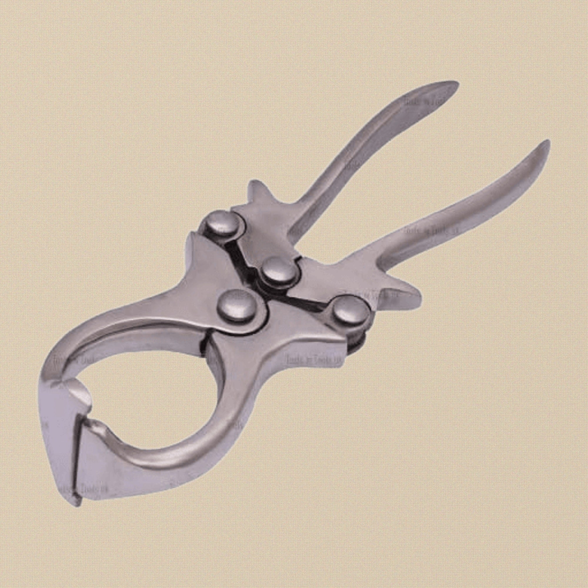 Professional Veterinary Burdizzo Castrator, 9 Inch Bloodless Emasculator Tool for Lamb and Goat | Veterinary Instruments | Toolsmith Ltd UK
