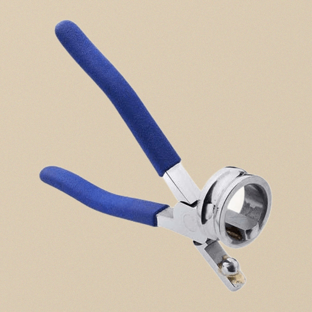 Large Cylinder 3/8" Channel Anticlastic Pliers, Jewellery Making Tool for Bracelets, Rings, Bangles | Jewellery Making Tools | Toolsmith Ltd UK
