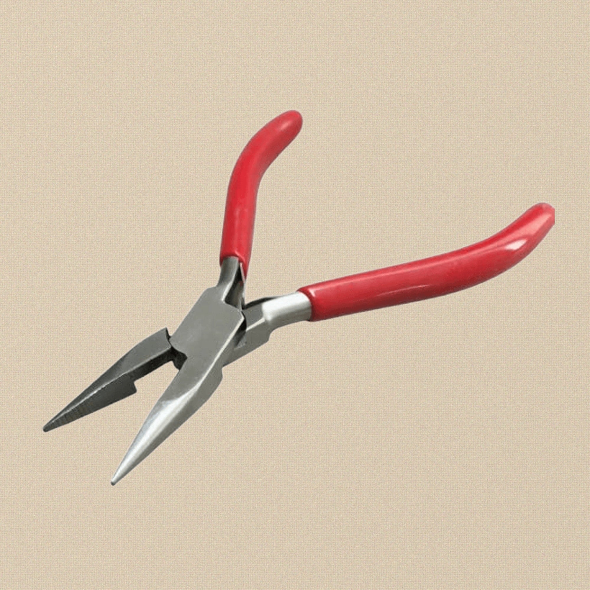5-Inch 2 in 1 Chain Nose Pliers, Serrated Jaws with Built-in Cutter, Stainless Steel Rosary Style Jewellery Making, Crafts Tool | Jewellery Making Tools | Toolsmith Ltd UK