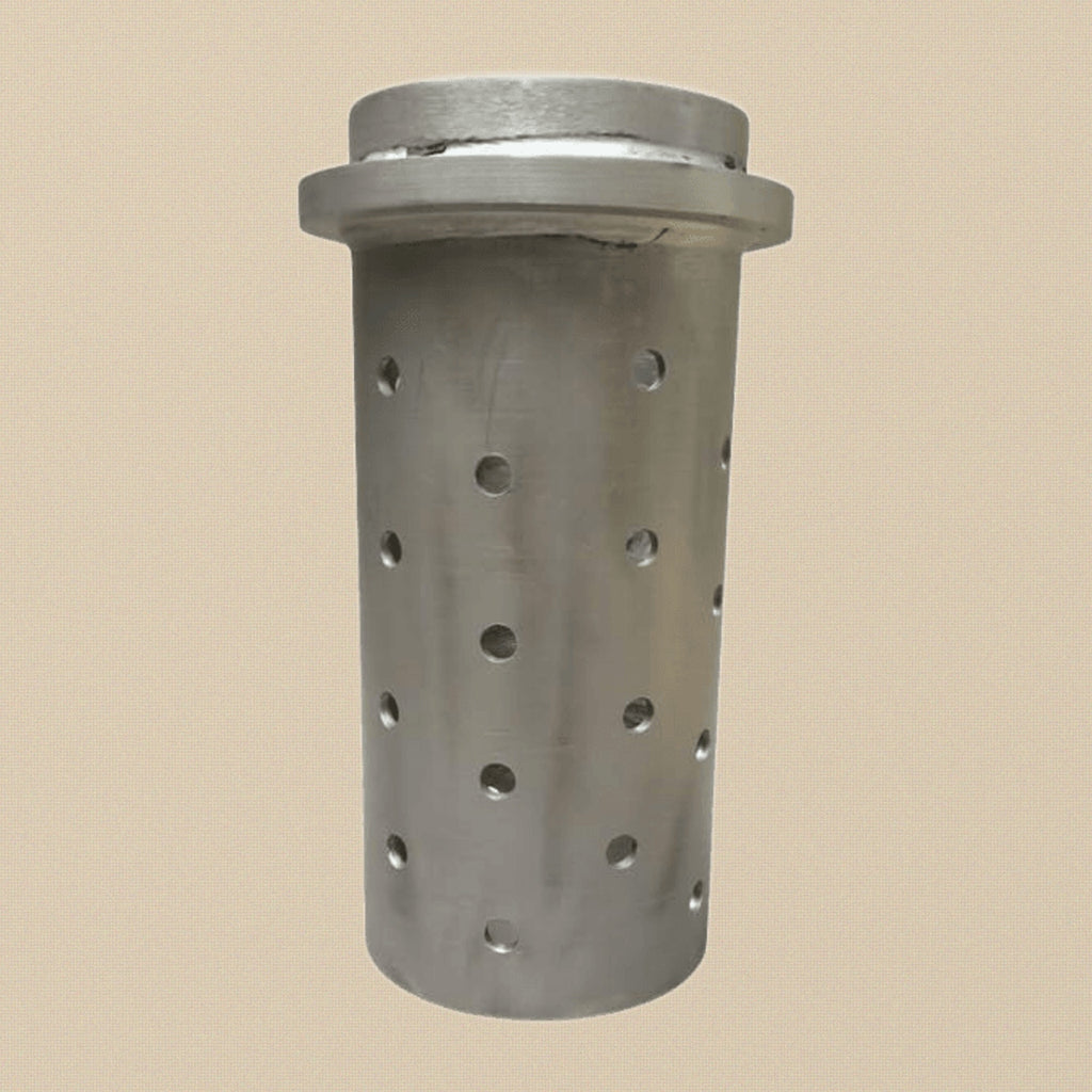 Heavy Duty Perforated Casting Flask XX-Large, Stainless Steel, 5"" x 8"", Vacuum Casting, 1/8"" Wall | Jewellery Making Tools | Toolsmith Ltd UK