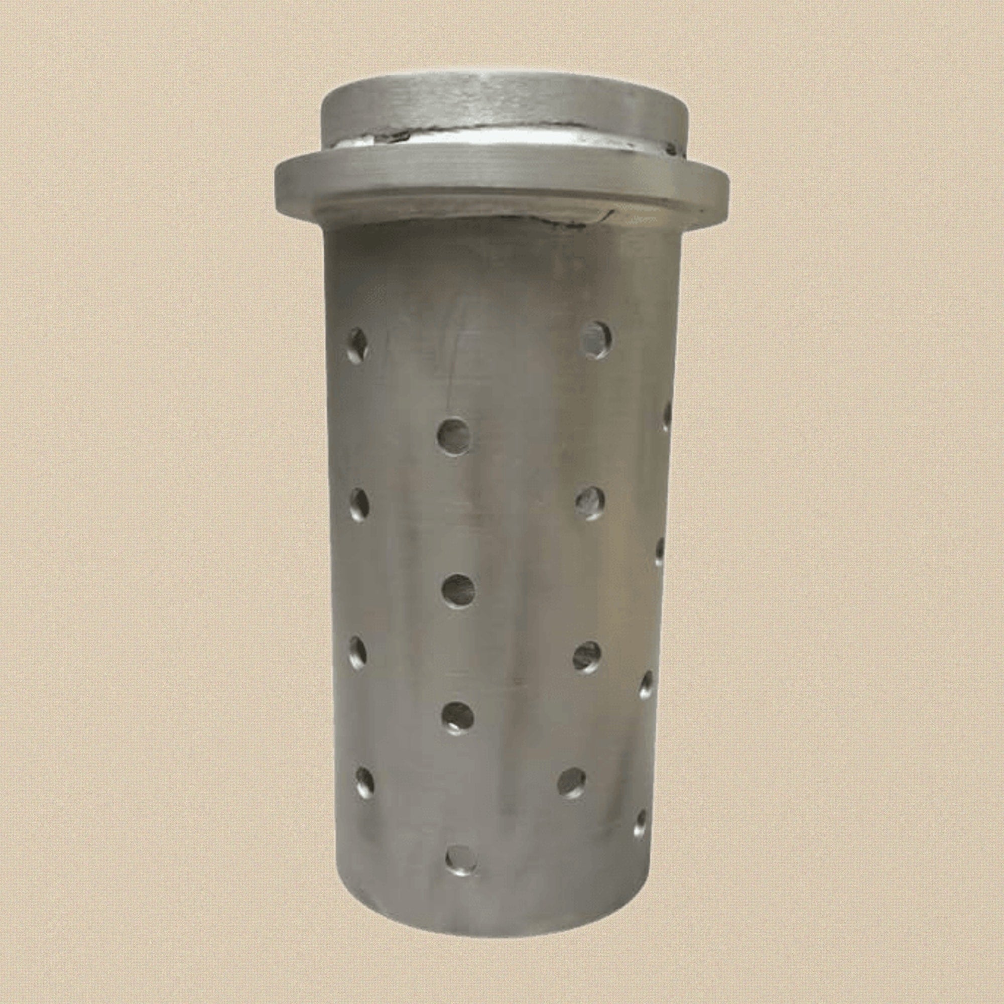 Heavy Duty Perforated Casting Flask XX-Large, Stainless Steel, 5"" x 8"", Vacuum Casting, 1/8"" Wall | Jewellery Making Tools | Toolsmith Ltd UK