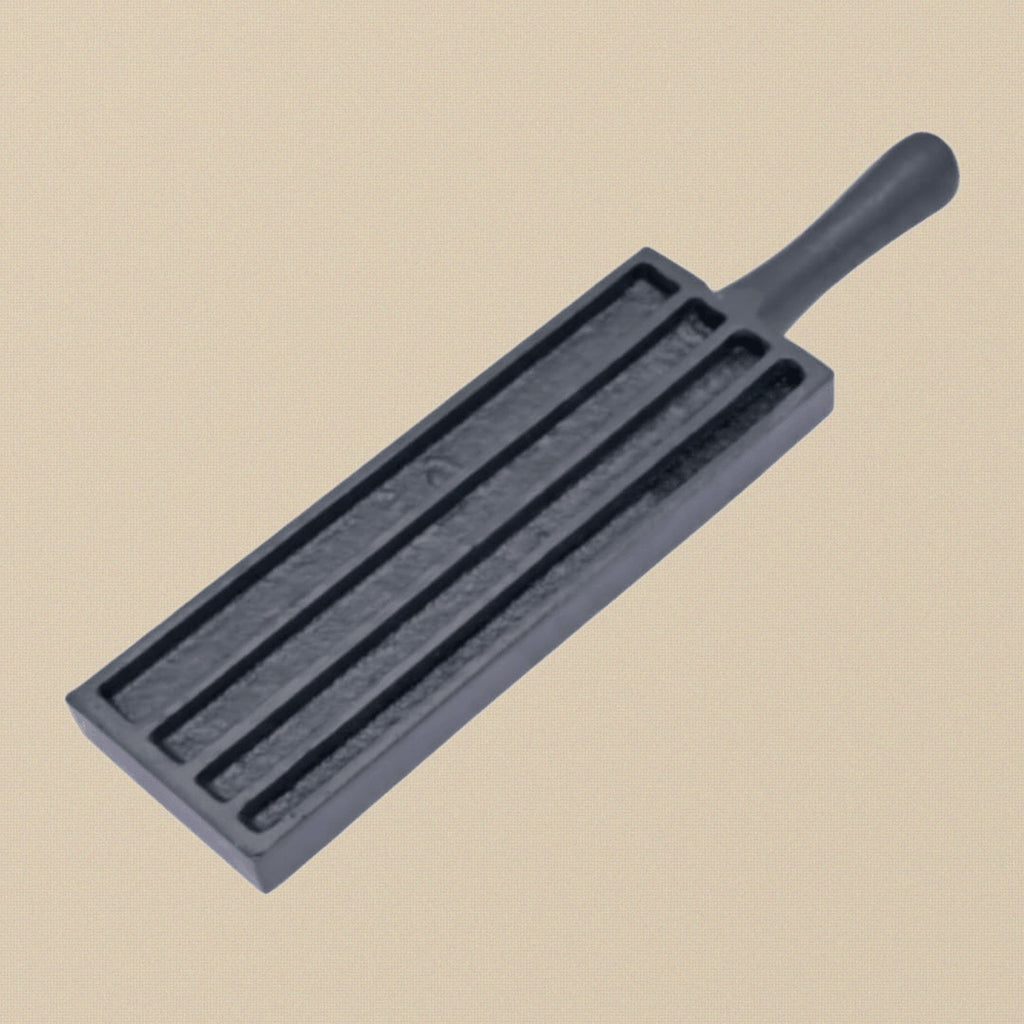 Cast Iron Wire Ingot Mould, 6-in-1 Double Sided Casting, Non PVC, 11 Inch, Jewellery Crafts | Jewellery Making Tools | Toolsmith Ltd UK