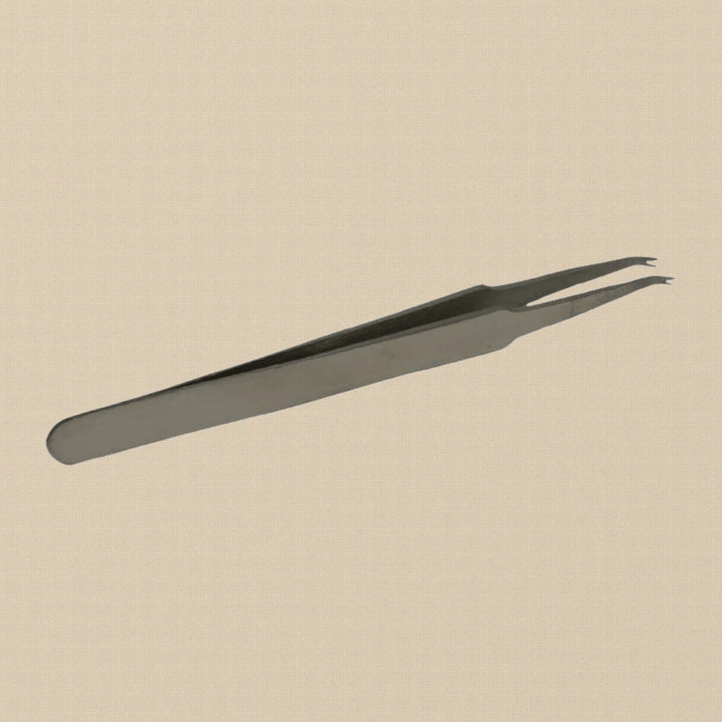 Prong Style Tweezers for Holding Screws, Clockmaker Watch Jewellery Repair Tool, Stainless Steel, 4-3/4 Inch | Jewellery Making Tools | Toolsmith Ltd UK
