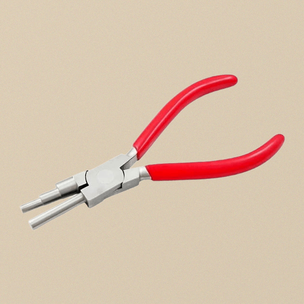 Wire Looping Pliers for Jewellery Making, 3-Step Wrap and Tap Tool, 5/7/10 mm Bail Making | Jewellery Making Tools | Toolsmith Ltd UK
