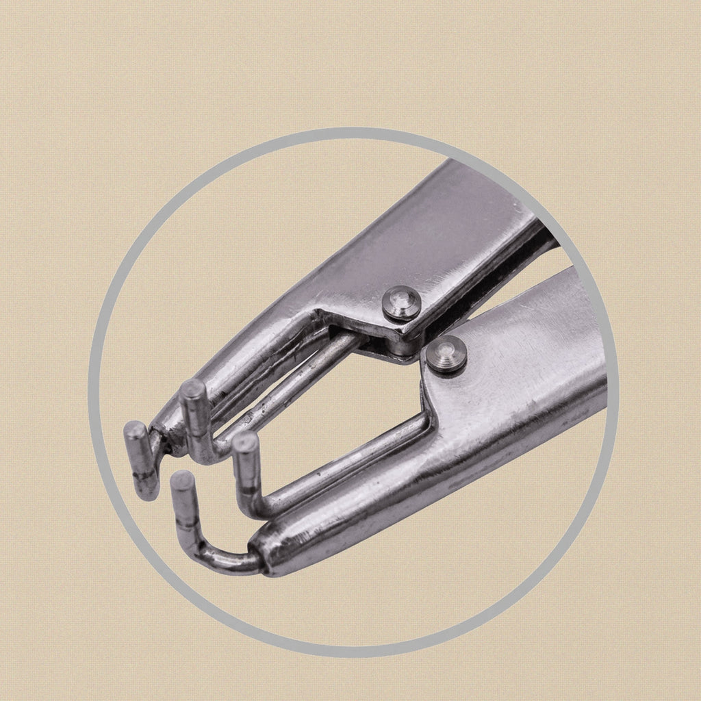 Professional Veterinary Elastrator Pliers, Pewter Steel Rubber Ring Applicator, Castrating Tool | Pet Grooming Tools | Toolsmith Ltd UK