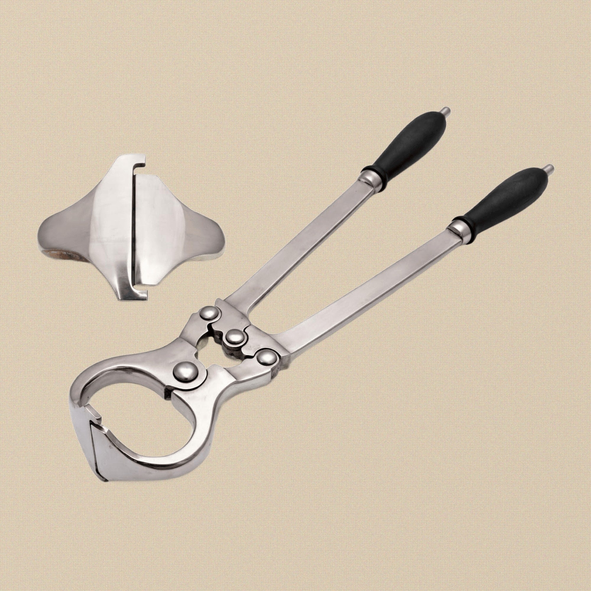 Professional Veterinary Burdizzo Castrator, 18 Inch Bloodless Emasculator Tool for Lamb and Goat Castration | Veterinary Instruments | Toolsmith Ltd UK