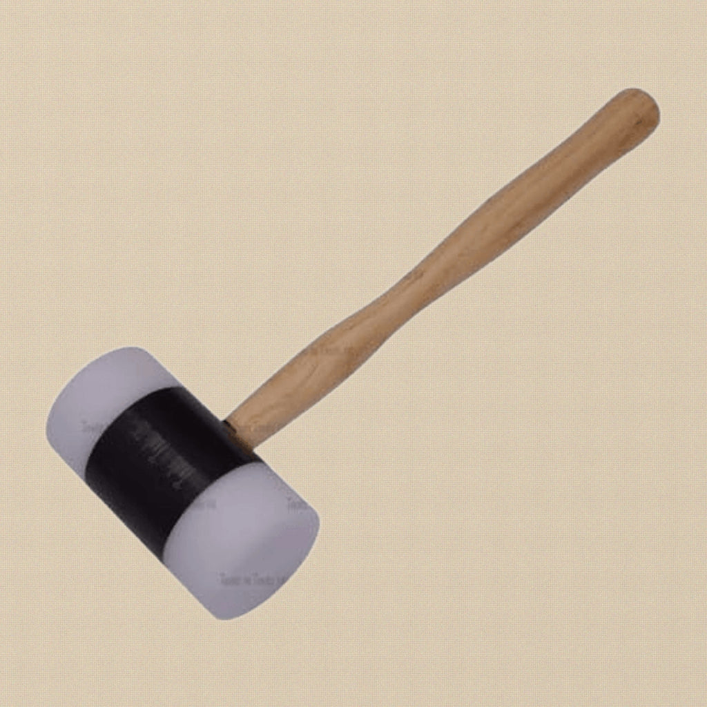 Nylon Head Mallet, 2" Diameter, Wooden Handle, Multi-Purpose Jewelry Making Tool | Jewellery Making Tools | Toolsmith Ltd UK