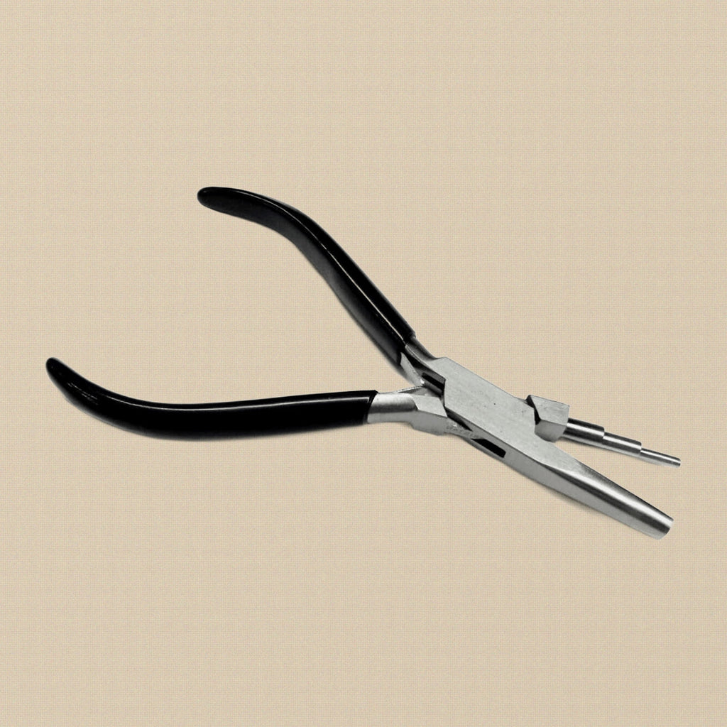 3-Step Wire Wrapping Pliers, Round and Flat Looping Tool, Professional Jewellery Making Pliers | Jewellery Making Tools | Toolsmith Ltd UK