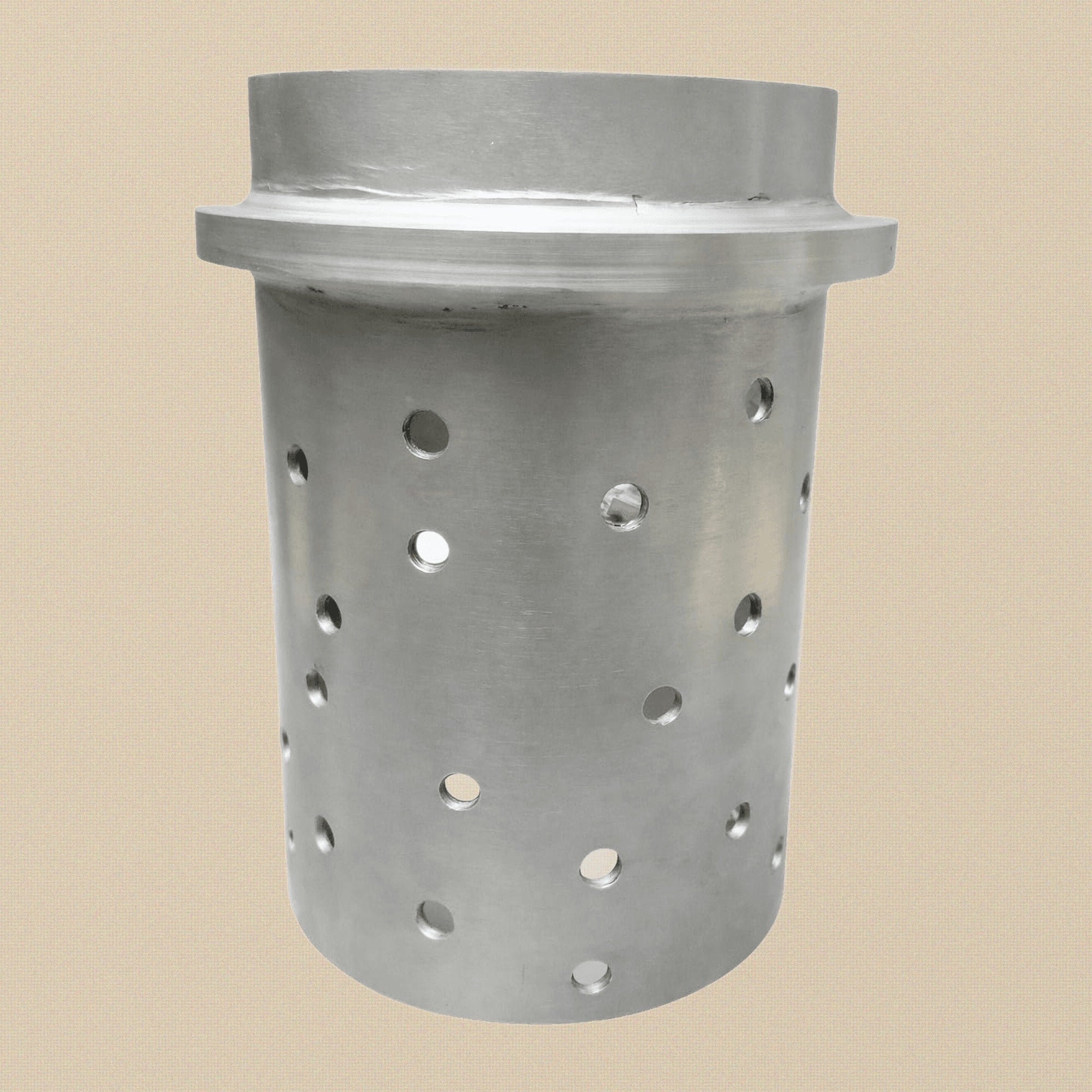 Heavy Duty Perforated Casting Flask, X-Large 5"" x 7"", Stainless Steel, 1/8"" Wall, Vacuum Casting | Jewellery Making Tools | Toolsmith Ltd UK