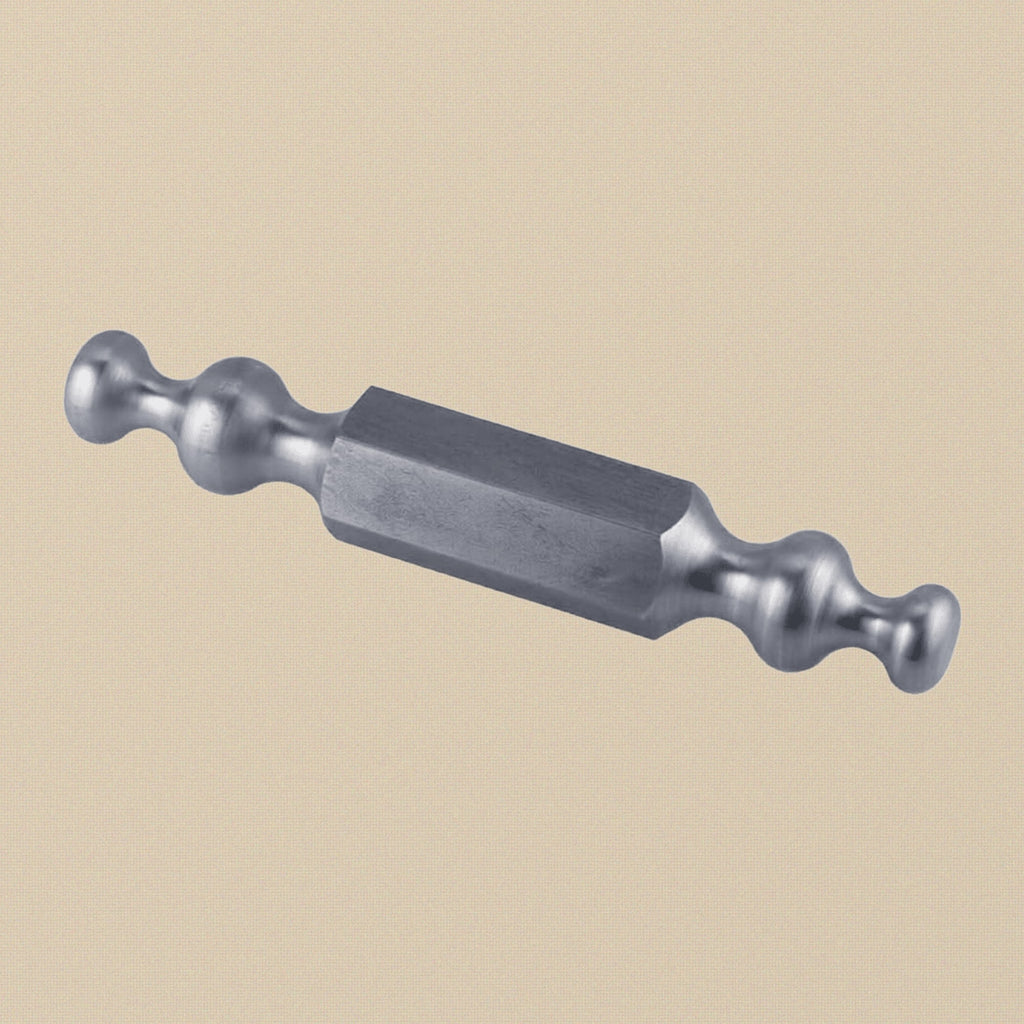 9 Inch Heavy Duty Highly Polished Large Double Ended Jewellery Making Forming Stake No 6, Hardened Steel, Synclastic and Anticlastic | Jewellery Making Tools | Toolsmith Ltd UK