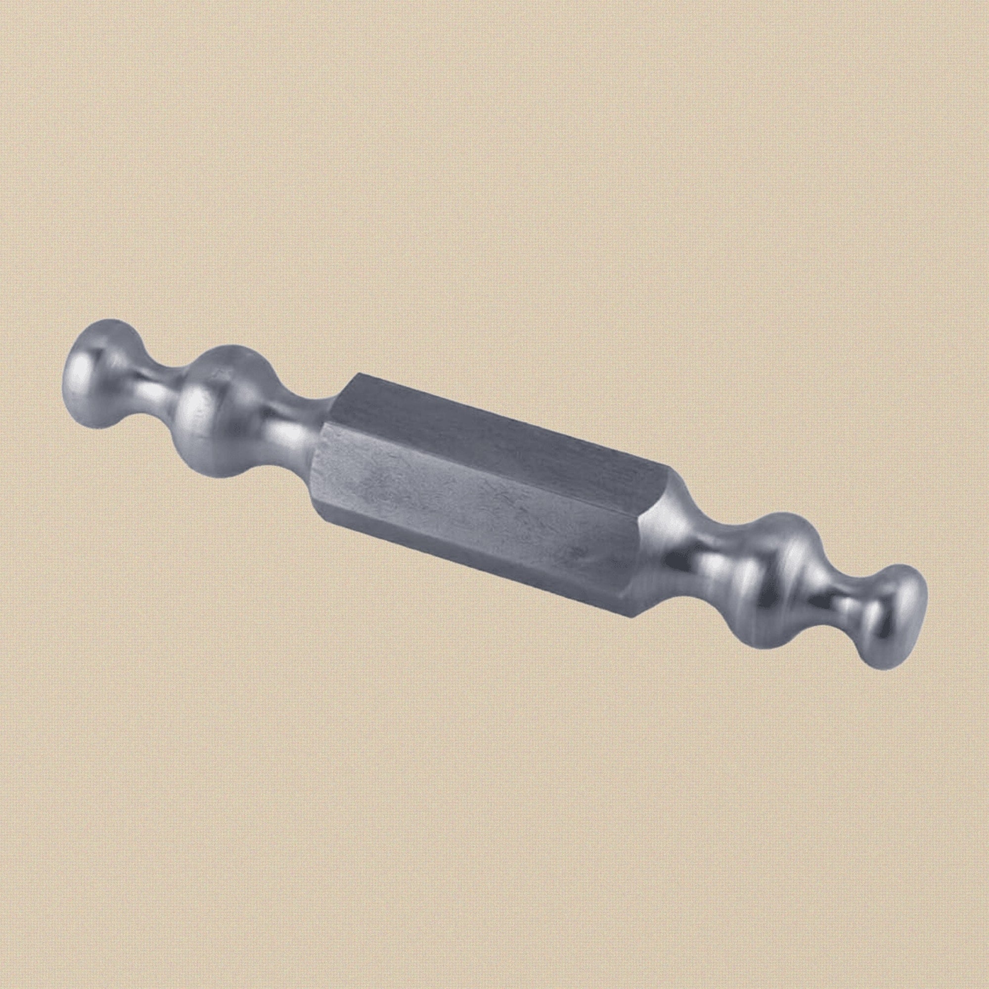 9 Inch Heavy Duty Highly Polished Large Double Ended Jewellery Making Forming Stake No 6, Hardened Steel, Synclastic and Anticlastic | Jewellery Making Tools | Toolsmith Ltd UK