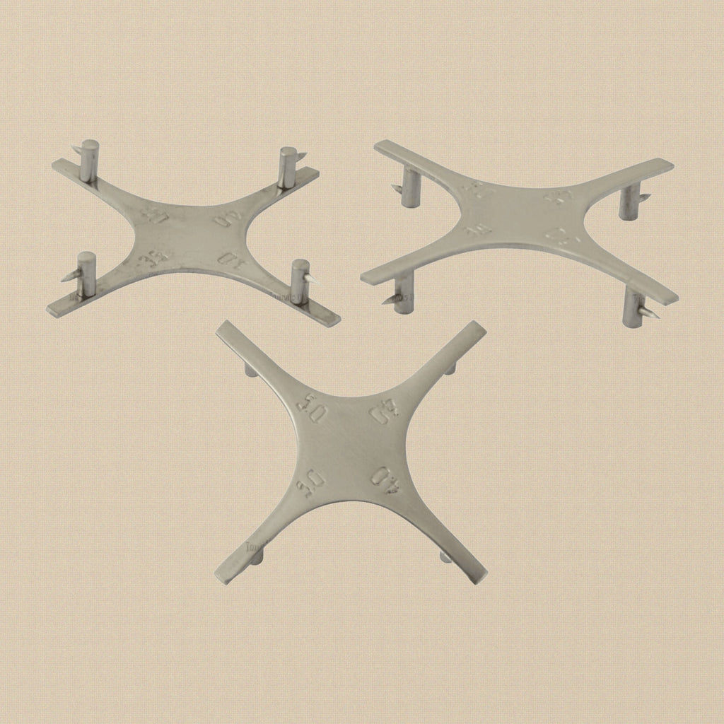 Surgical Stainless Steel Bone Bracket Gauge for Orthodontic and Dental Measurement | Dental Instruments | Toolsmith Ltd UK