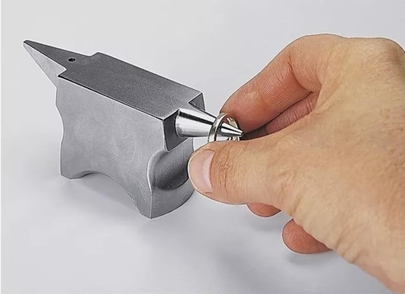 Double Horn Steel Anvil Block, Metal Forming Tool for Jewellery Making, Mini Bench Work | Jewellery Making Tools | Toolsmith Ltd UK
