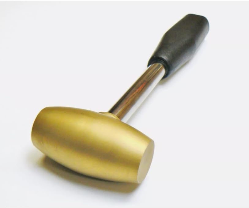 1 Pound Brass Mallet (1 LB), Professional Metalsmith Hammer, Jewellery Crafting Tool | Jewellery Making Tools | Toolsmith Ltd UK