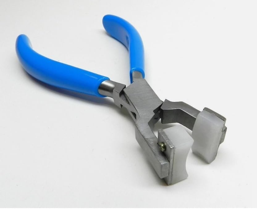 Jewellery Making Pliers with Nylon Jaws, Bracelet Bending and Forming Tool 145 mm | Jewellery Making Tools | Toolsmith Ltd UK
