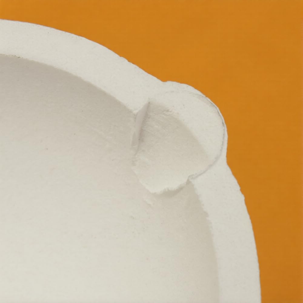 Ceramic Crucible Dish, Fused Silica Material, 3.5 Inch, for Melting Gold Silver Copper | Jewellery Making Tools | Toolsmith Ltd UK