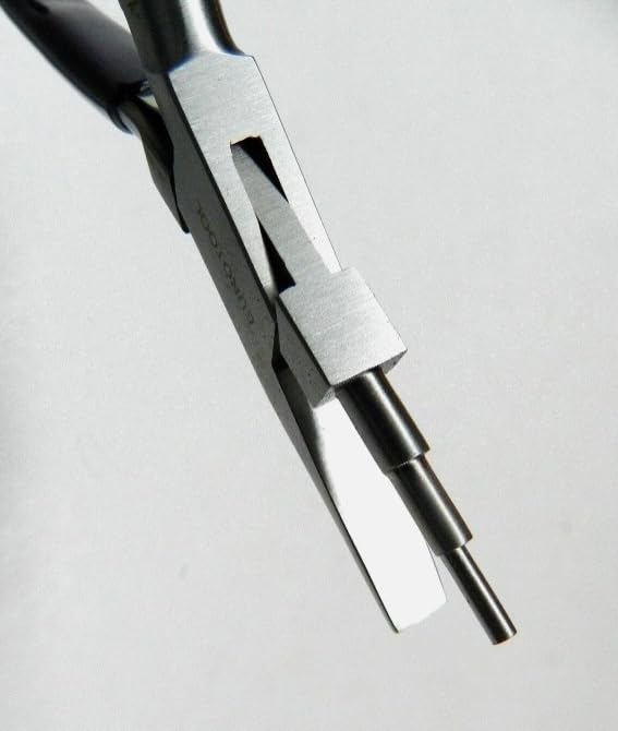 3-Step Wire Wrapping Pliers, Round and Flat Looping Tool, Professional Jewellery Making Pliers | Jewellery Making Tools | Toolsmith Ltd UK