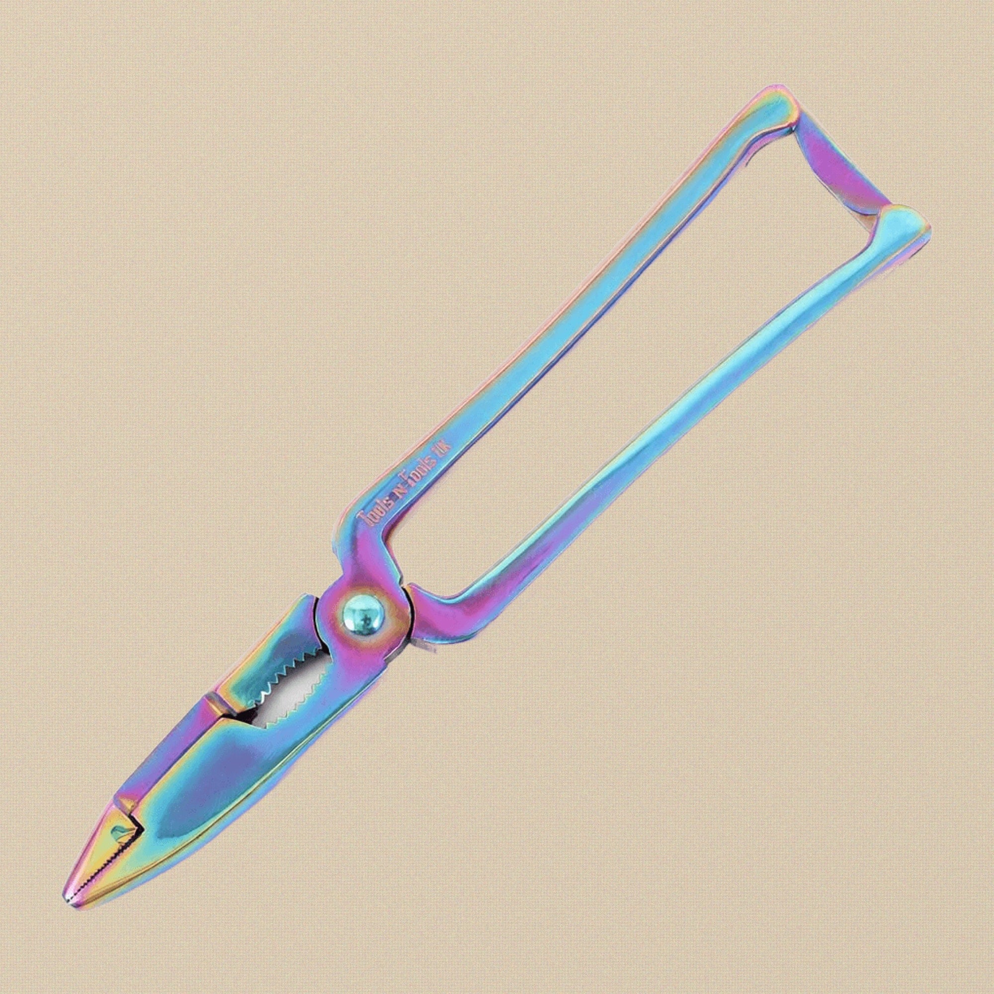 Seafood Crab Lobster Tong, Scissors, Cutter Shears, Stainless Steel, Multicolour, 7.5 Inch, Chef Kitchen Tool | Jewellery Making Tools | Toolsmith Ltd UK