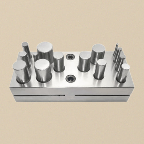 14 Round Hole Punches, Professional Jewellery Disc Cutter Set, 3-16 mm, Metal Cutting Crafting Tool | Jewellery Making Tools | Toolsmith Ltd UK