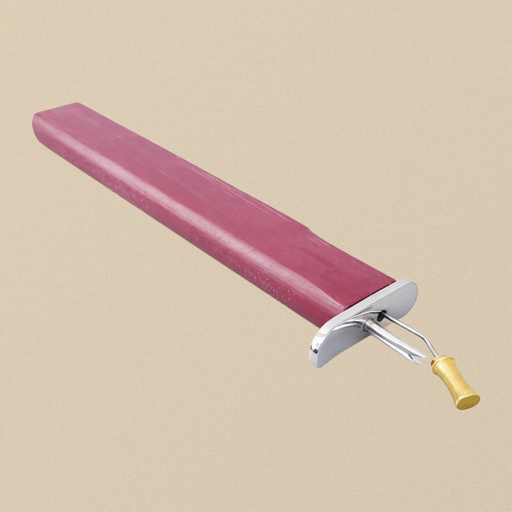 Maroon Beading Knotting Tool, Professional Jewellery Knotter for Consistent Knots with Beads | Jewellery Making Tools | Toolsmith Ltd UK