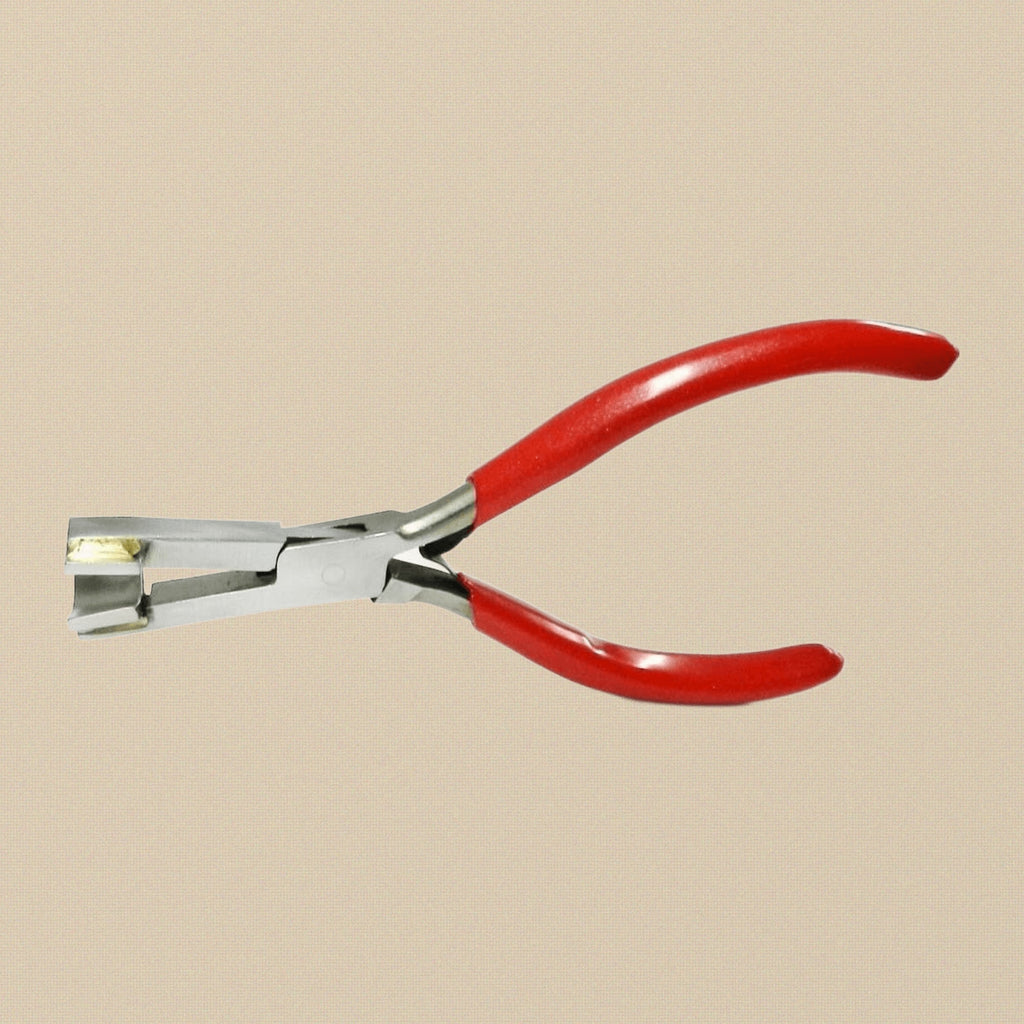 Spring Bar Jewelry Making Pliers with Concave Convex Jaws for Bracelet Forming Curving and Bending | Jewellery Making Tools | Toolsmith Ltd UK