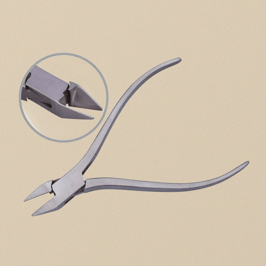 Square Handles Side Cutters Pliers, Stainless Steel, 120mm Slim Line Multi Purpose, for Jewellery and Optical Work | Jewellery Making Tools | Toolsmith Ltd UK