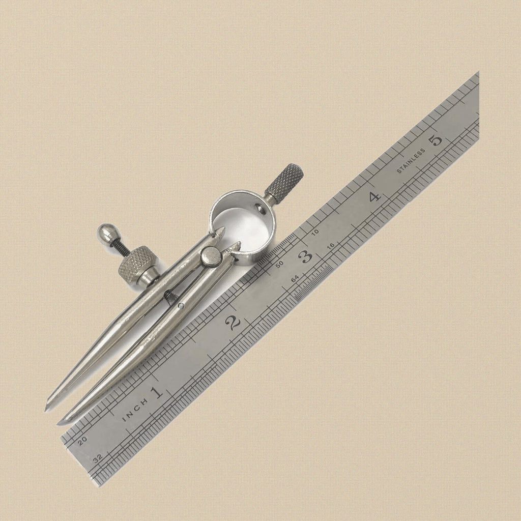 Mini Spring Divider Caliper, Round Leg Compass Layout Tool for Jewellery and Hobby | Jewellery Making Tools | Toolsmith Ltd UK