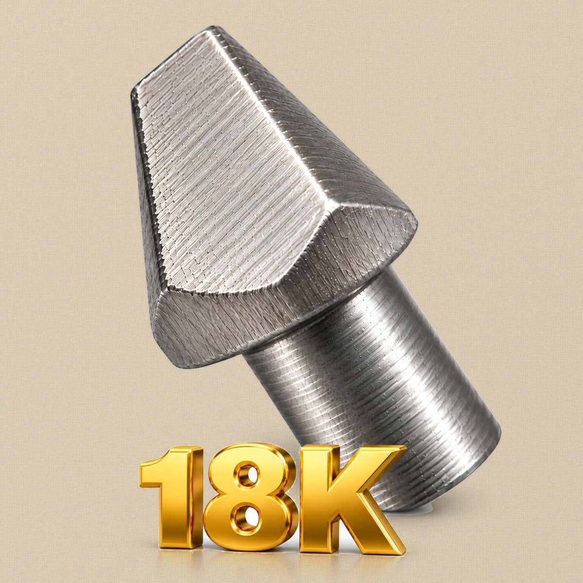18K punch stamp for the jewellery marking pliers, stainless steel