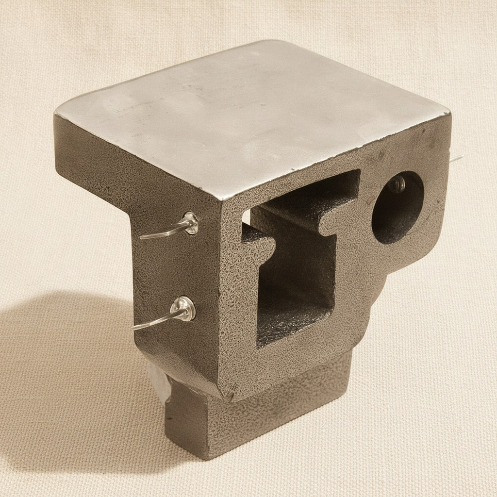 Detail shot of the clamp, showing the maximum opening of 50mm (2 inches).