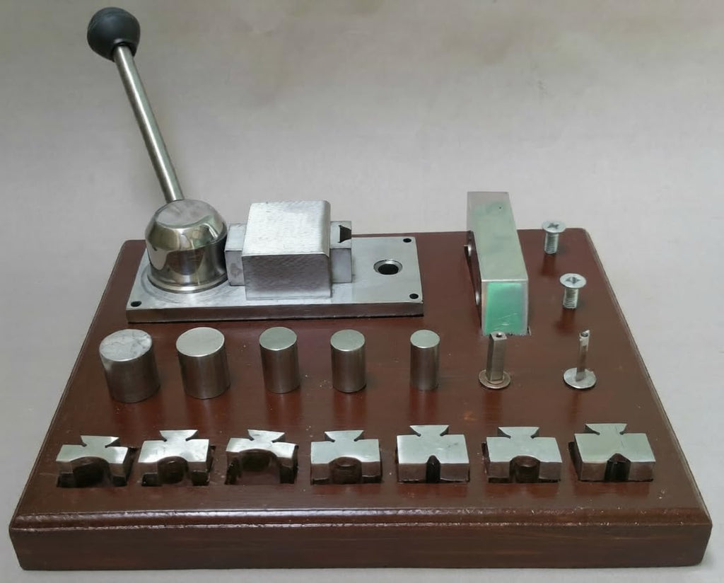 Professional Ring Bending and Curving Tool Machine for Jewellery Crafts and Spoon Bending with Wooden Stand | Jewellery Making Tools | Toolsmith Ltd UK