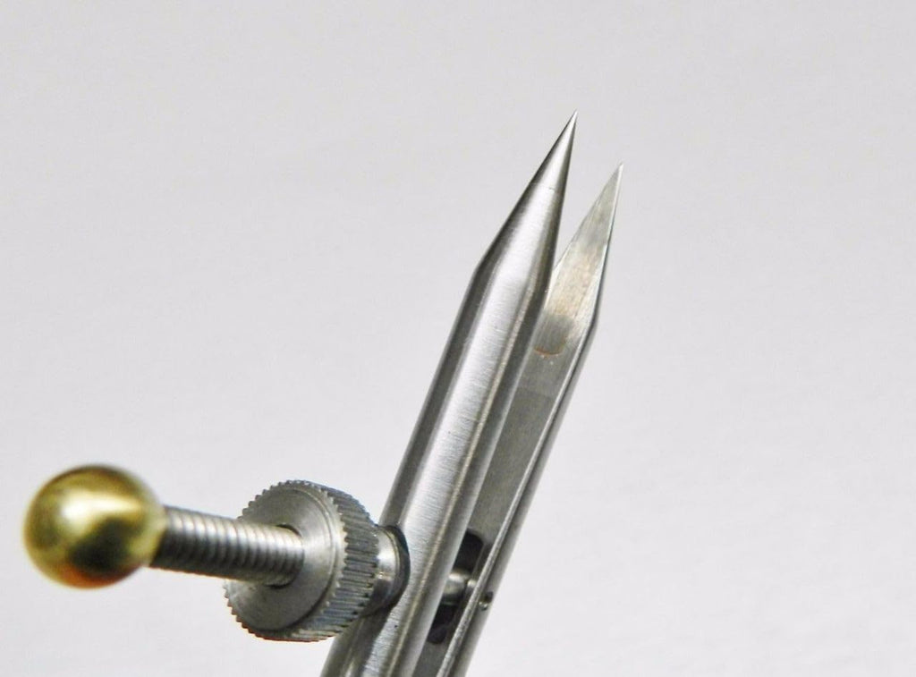 Premium Divider Caliper with Tungsten Carbide Tips, 3 Inch Round Leg, Precision Layout and Design Tool | Jewellery Making Tools | Toolsmith Ltd UK
