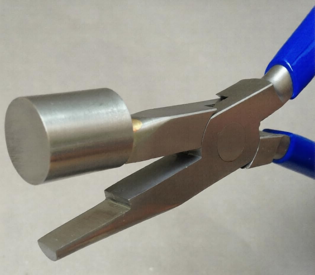 Jewellery Wrap and Tap Pliers, Ring Forming Bail Making Wire Looping Tool, Stainless Steel, 6 Inch, Women's Ring Sizing | Jewellery Making Tools | Toolsmith Ltd UK