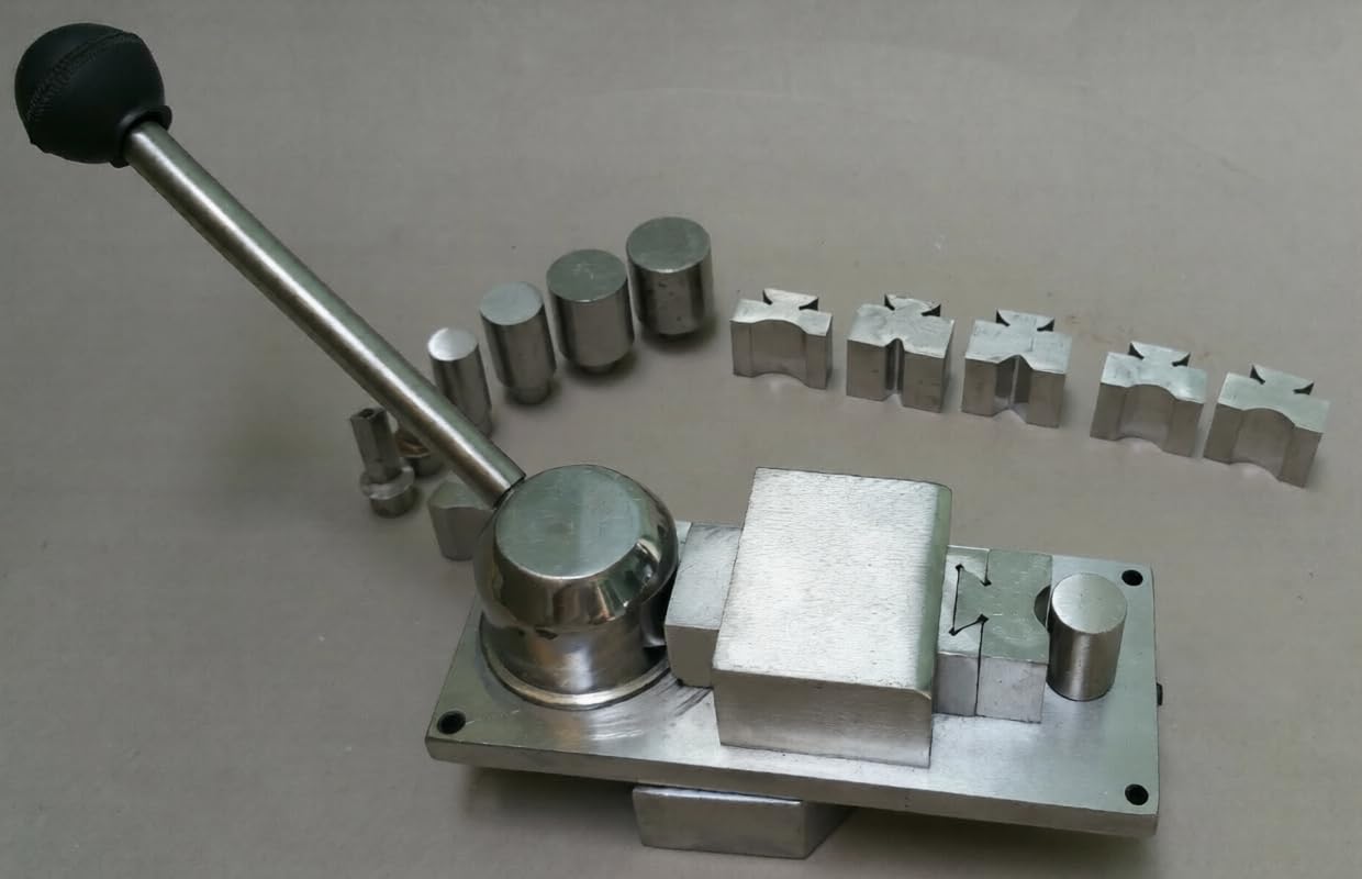 Professional Ring Bending and Curving Tool Machine for Jewellery Crafts and Spoon Bending with Wooden Stand | Jewellery Making Tools | Toolsmith Ltd UK