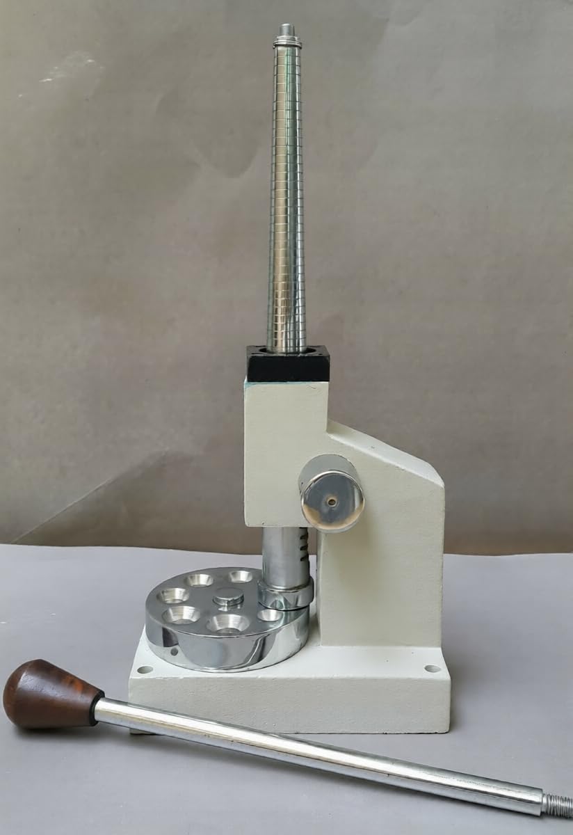 Professional Ring Sizing Machine, Jewellery Stretcher Enlarger Reducer Tool with Wood Handle, Silver, 1-16 Ring Sizer | Jewellery Making Tools | Toolsmith Ltd UK