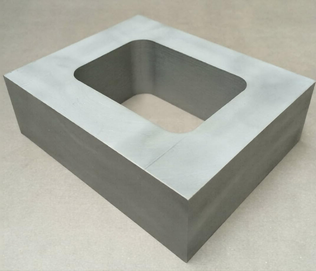 Aluminum Mould Frame, 1-3/8"" Thick, Single Cavity Vulcanizer Rubber Casting, 3-3/8"" x 4-3/8"" Size | Jewellery Making Tools | Toolsmith Ltd UK