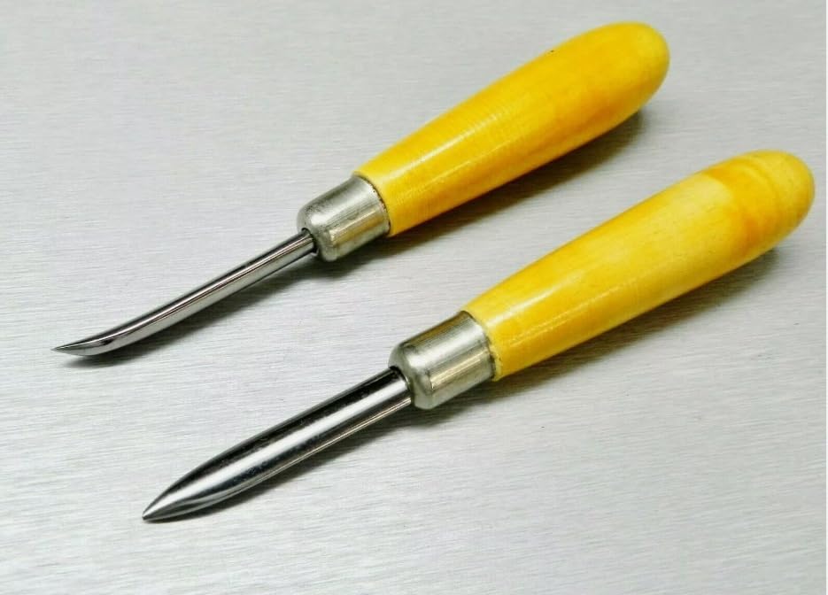 Professional Jewellery Burnishing Tool Set, Straight and Curved Blade Burnishers, Bezel Setting Chisels | Jewellery Making Tools | Toolsmith Ltd UK