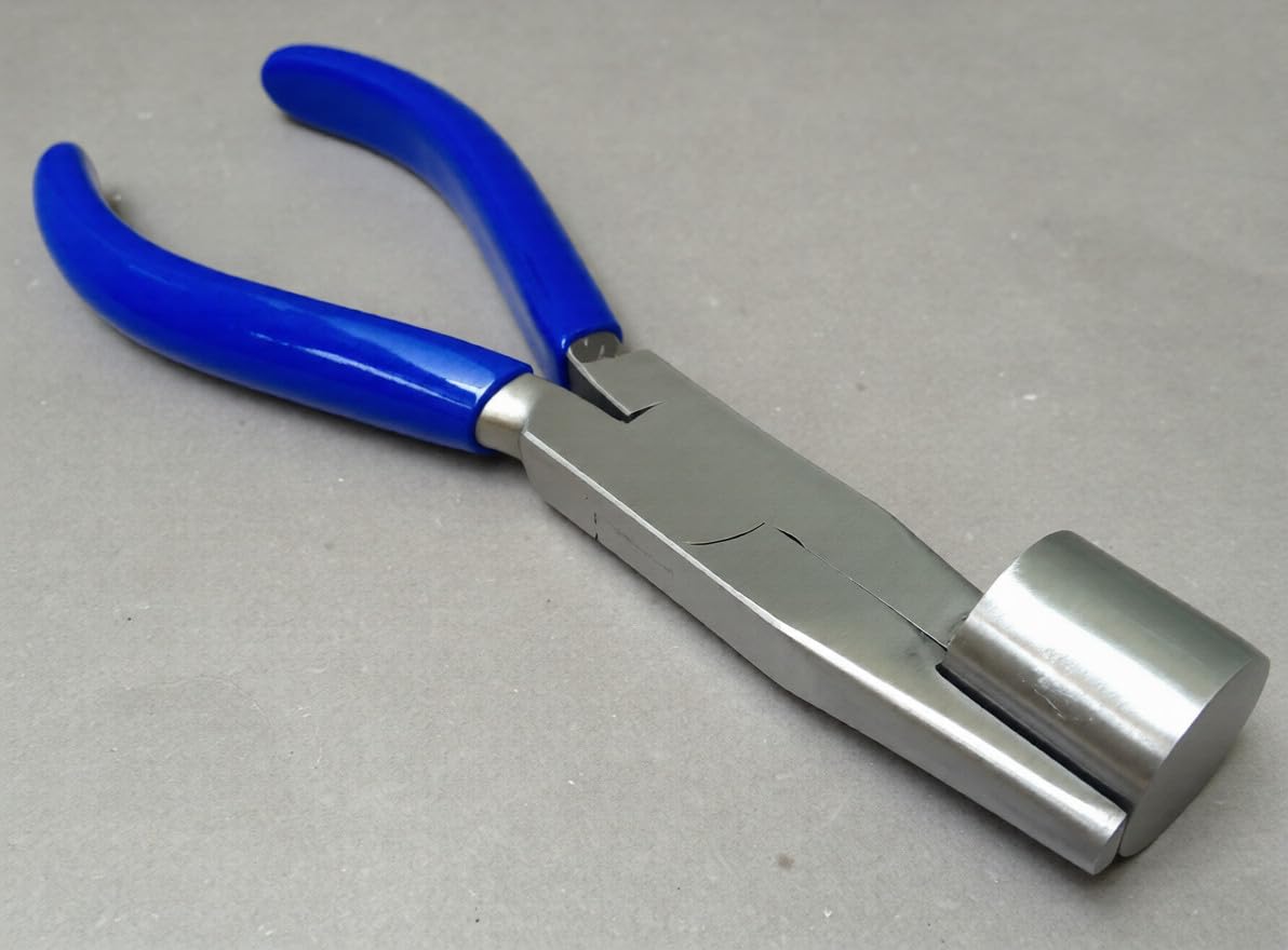 Jewellery Wrap and Tap Pliers, Ring Forming Bail Making Wire Looping Tool, 6 Inch, Men's Ring Size | Jewellery Making Tools | Toolsmith Ltd UK