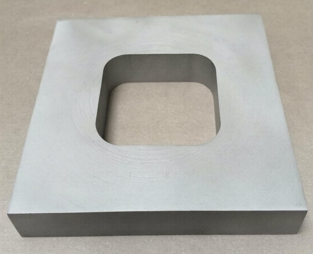Aluminium Mould Frame, 15mm Thick, Single Cavity Vulcanizer Rubber Casting, 3-1/2" x 3-1/2" | Jewellery Making Tools | Toolsmith Ltd UK
