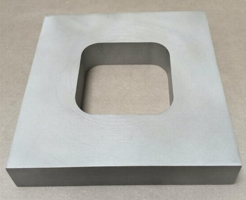 Aluminium Mould Frame, 15mm Thick, Single Cavity Vulcanizer Rubber Casting, 3-1/2" x 3-1/2" | Jewellery Making Tools | Toolsmith Ltd UK