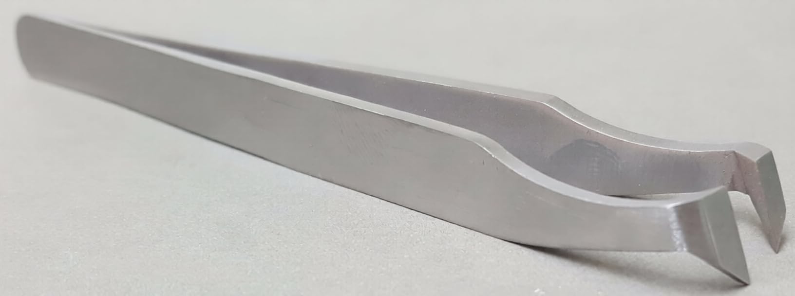 Precision Jewellery Tweezers with Double Honed Tips, 4.5 Inch, Stainless Steel, Nipper Style for Handling Tiniest Parts | Jewellery Making Tools | Toolsmith Ltd UK