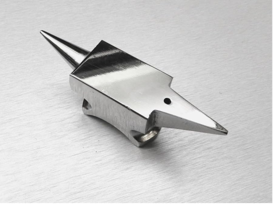 Double Horn Steel Anvil Block, Metal Forming Tool for Jewellery Making, Mini Bench Work | Jewellery Making Tools | Toolsmith Ltd UK