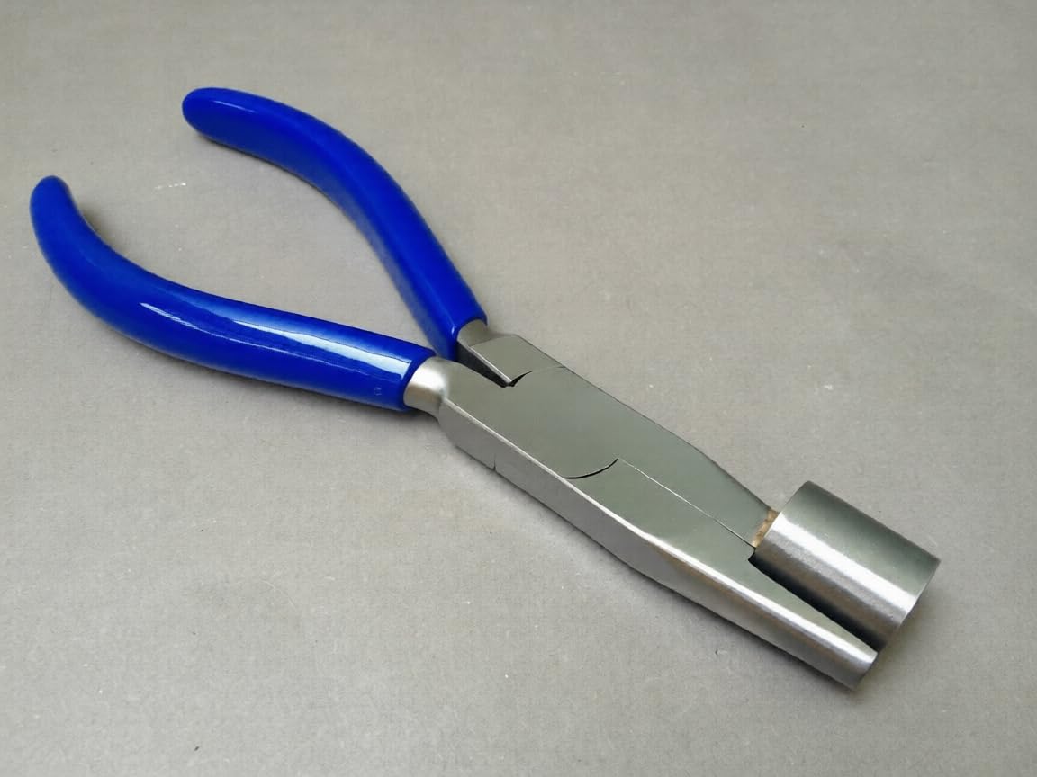 Jewellery Wrap and Tap Pliers, Ring Forming Bail Making Wire Looping Tool, Stainless Steel, 6 Inch, Women's Ring Sizing | Jewellery Making Tools | Toolsmith Ltd UK