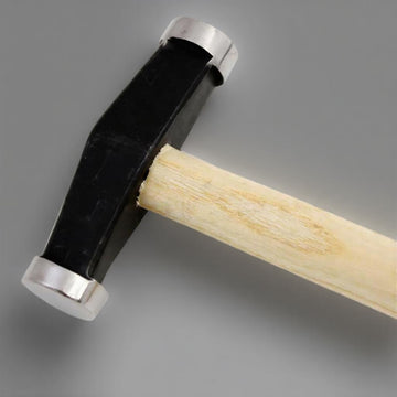 Planishing Hammer 16 oz, Chasing Jewellery Making Tool, Wire Forming Repousse Craft Hammer with Wooden Handle | Jewellery Making Tools | Toolsmith Ltd UK