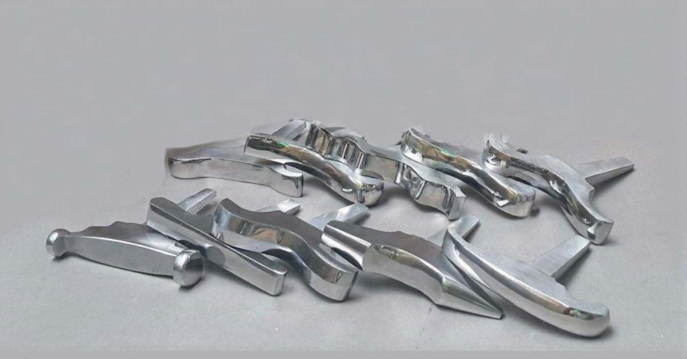 Miniature Stake Set for Jewellery Making, 10 Piece Metal Forming Tools for Designing and Repousse Work | Jewellery Making Tools | Toolsmith Ltd UK