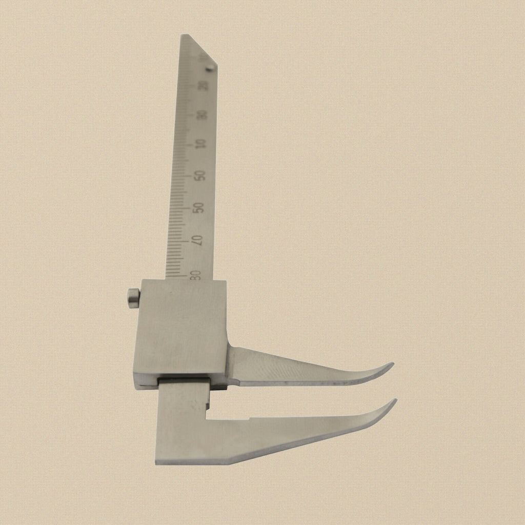 Precision Boley Gauge Caliper in Surgical-Grade Stainless Steel | Dental Instruments | Toolsmith Ltd UK