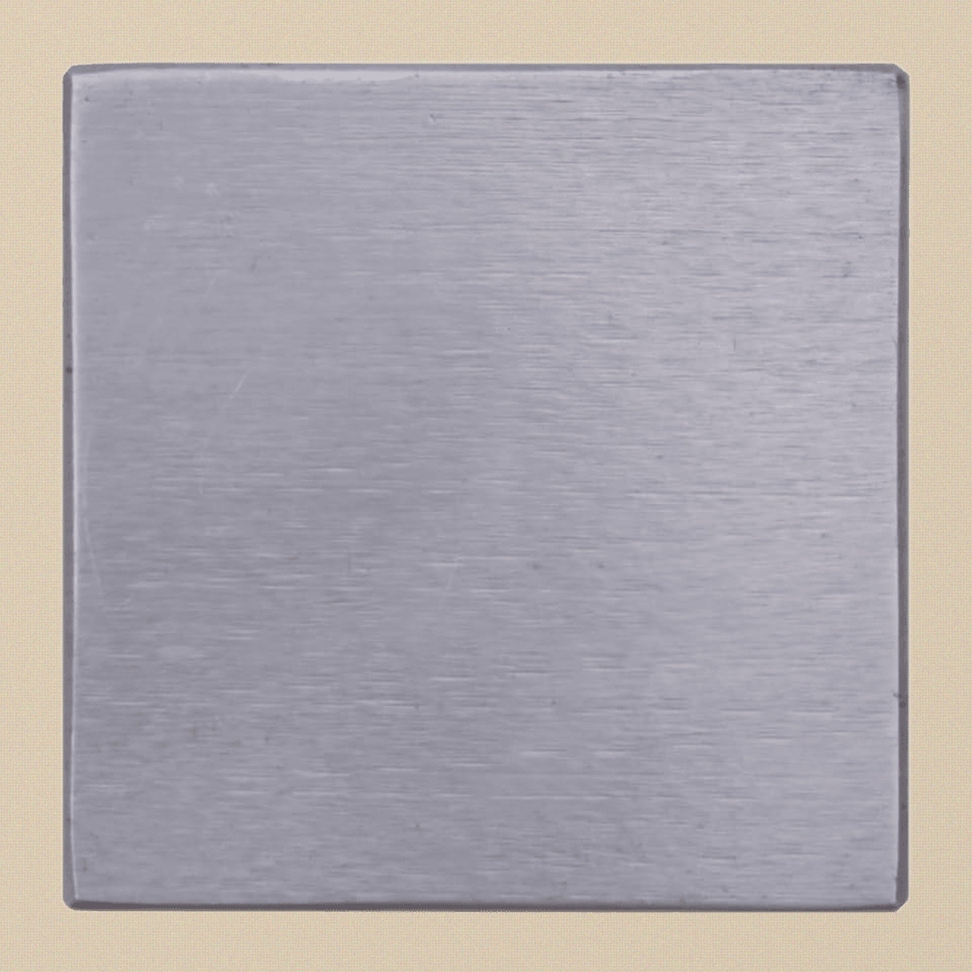 Solid Steel Doming Bench Block Anvil, Hardened Square, 2"X 2"X 3/4" (5.08cm x 5.08cm x 1.91cm) | Jewellery Making Tools | Toolsmith Ltd UK