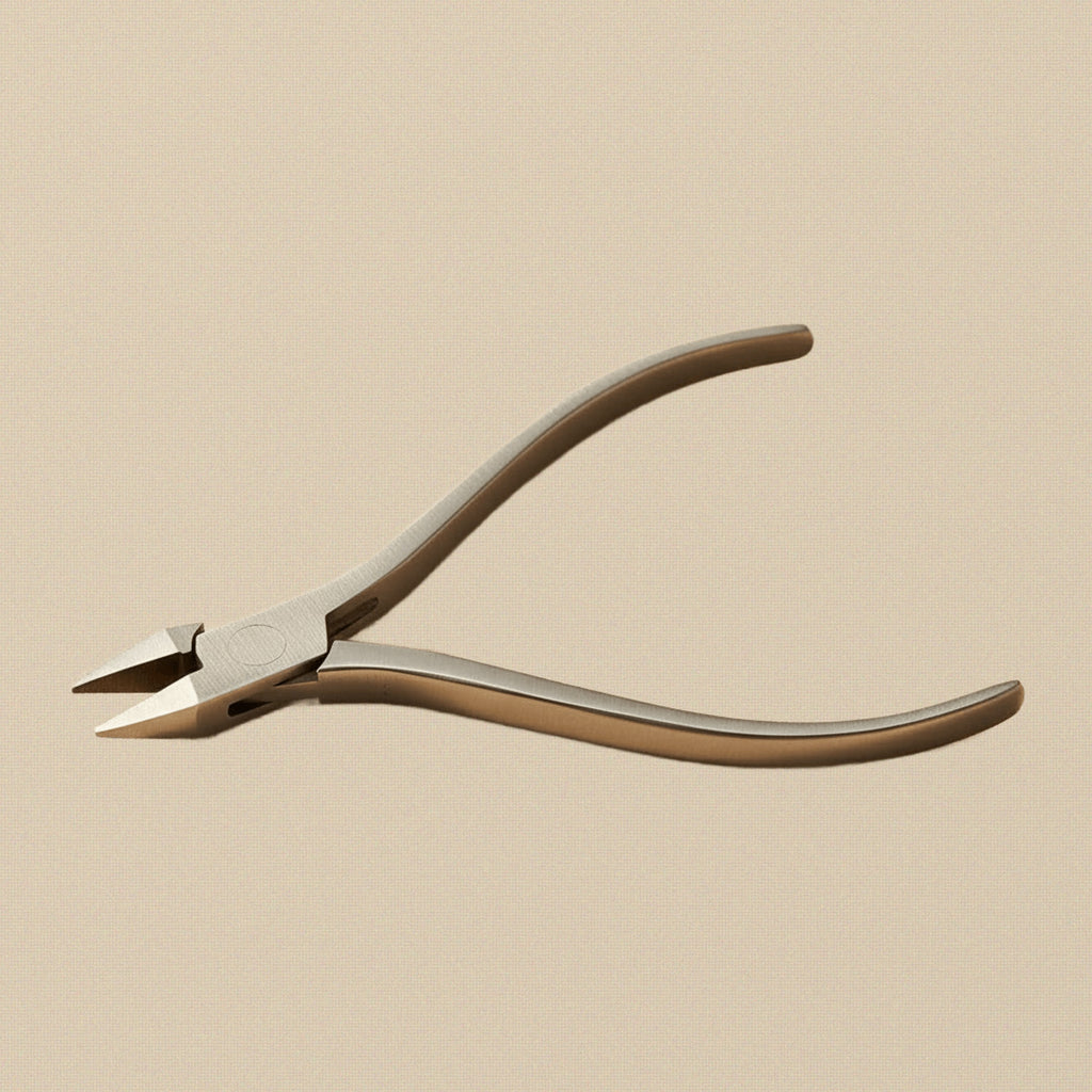 Square Handles Side Cutters Pliers, Stainless Steel, 120mm Slim Line Multi Purpose, for Jewellery and Optical Work | Jewellery Making Tools | Toolsmith Ltd UK